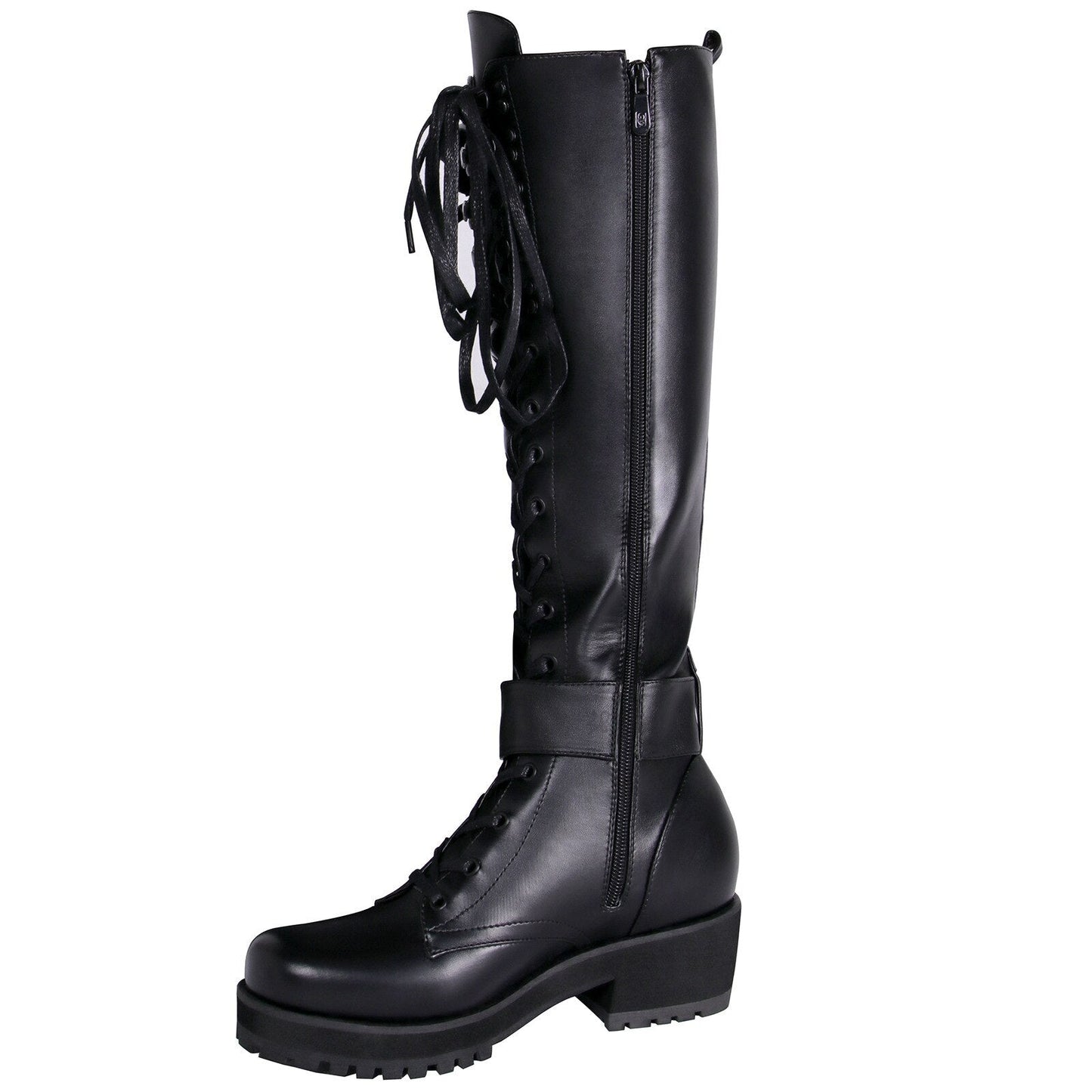 Women Luxury 2022 Platform Solid Street Style Boots - LiveTrendsX