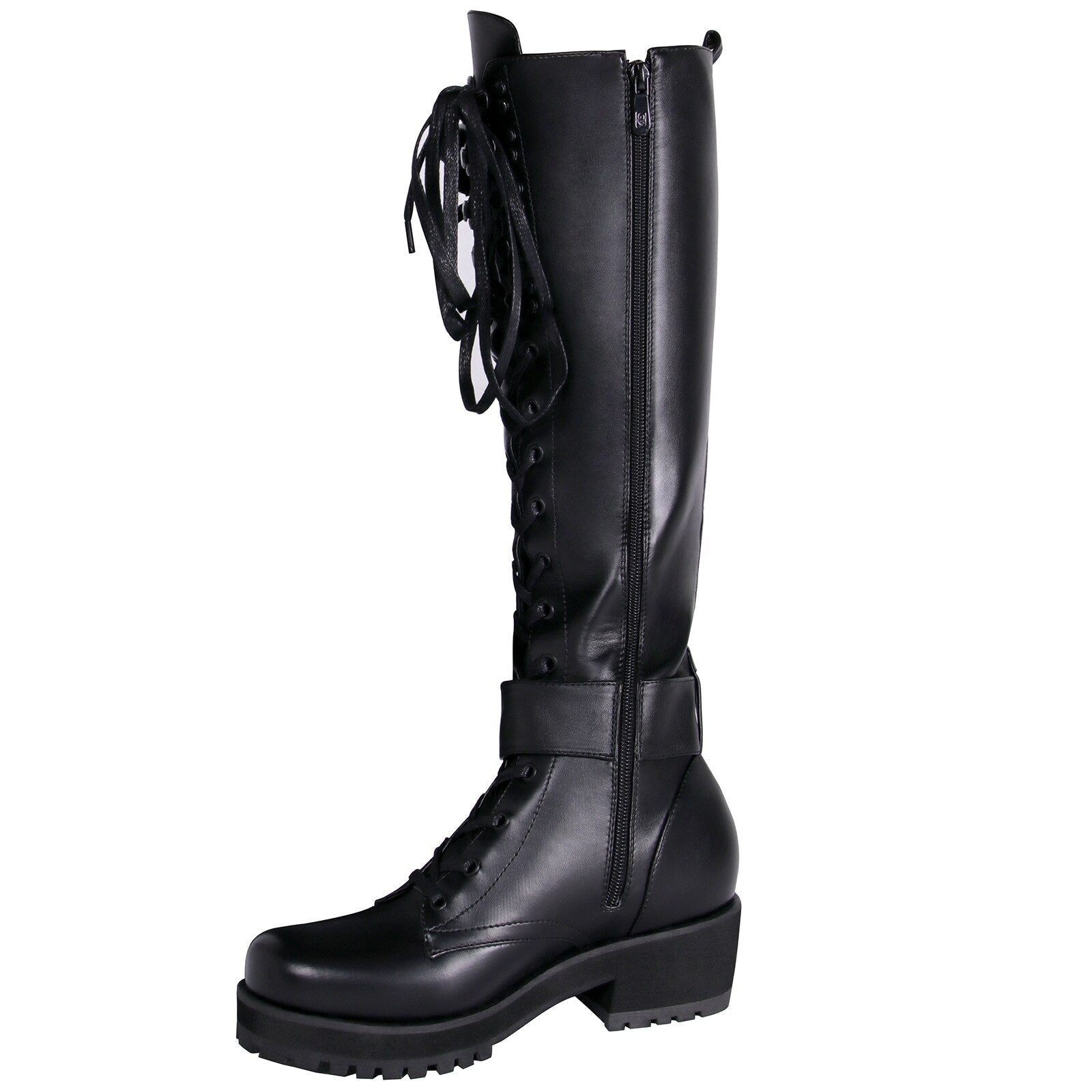 Women Luxury 2022 Platform Solid Street Style Boots - LiveTrendsX