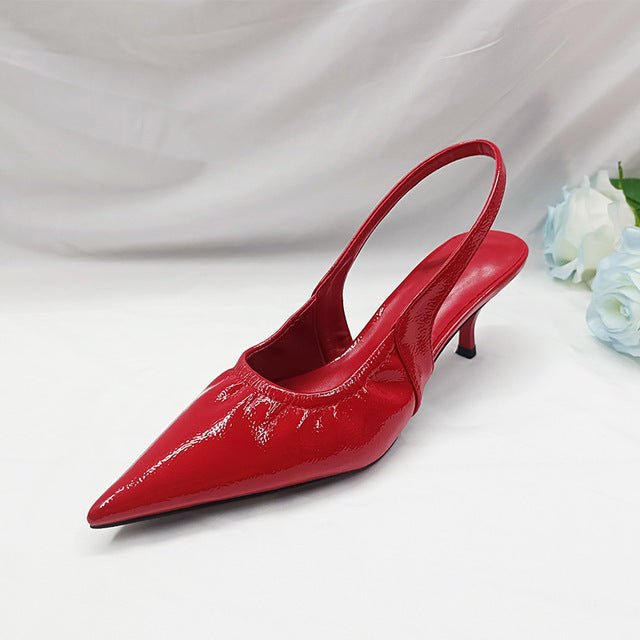 Women sandals heels pointy head shoes ladies - LiveTrendsX