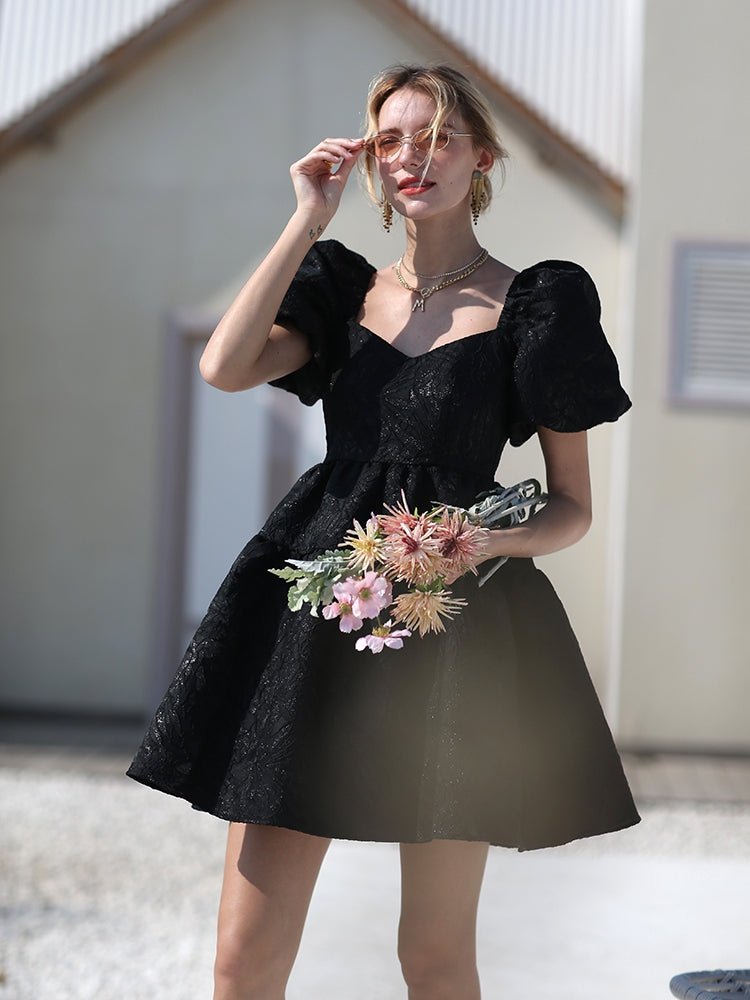 Women's summer high - end niche puffy dress - LiveTrendsX